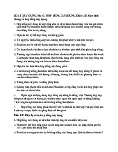 LUẬT XÂY DỰNG - HỢP ĐỒNG XÂY DỰNG VÀ QUY ĐỊNH LIÊN QUAN | Trường đại học kiến trúc Hà Nội