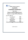 Case study:Research on leadership skills of ban quetdepartment manager of L’Usine Restaurant - Tài liệu tham khảo | Đại học Hoa Sen