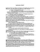 Bài tập môn Vật lý và thí nghiệm 1 | Học viện Công Nghệ Bưu Chính Viễn Thông