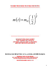 Luyện kỹ năng trắc nghiệm trả lời ngắn lũy thừa, mũ, logarit và ứng dụng