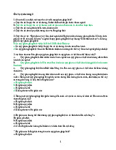 Bài tập trắc nghiệm chương 2 Pháp luật đại cương | Đại học Kinh tế kỹ thuật công nghiệp