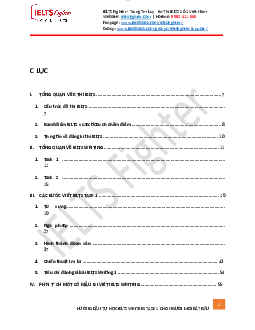 Hướng dẫn viết Ielts task 1 cho người mới bắt đầu