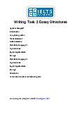 Writing Task 2 Essay Structures - English | Trường Đại Học Duy Tân