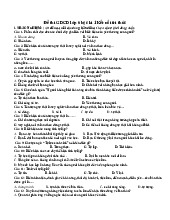 Đề thi học kỳ 1 môn Giáo dục công dân lớp 6 năm học 2024 - 2025 - Đề số 1 | Bộ sách Kết nối tri thức