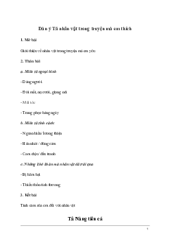 Tả nhân vật trong truyện mà em thích | Tập làm văn lớp 5