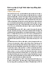Dịch vụ pháp lý là gì? Khái niệm hợp đồng dịch vụ pháp lý?