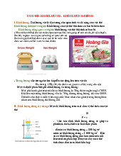 Chủ đề: Khối lượng - Khối lượng riêng môn Vật lý thực phẩm | Trường Đại học Bách Khoa Hà Nội