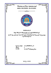 Tác động của CMCN 4 đến Gia Đình Việt Nam | Bài Thảo Luận chủ nghĩa xã hội khoa học