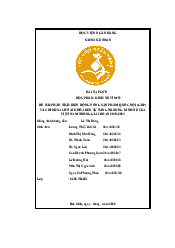 Phân Tích Biến Động Tổng Sản Phẩm Quốc Nội (Gdp) Và Chính Sách Tài Khóa Đến Sự Tăng Trưởng Kinh Tế Của Việt Nam Trong Giai Đoạn 2019-2021 | Bài Tập Lớn Môn Kinh Tế Vĩ Mô