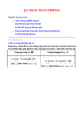 Dạng toàn phương | Môn Toán cao cấp 1 - Đại học Sư phạm Kỹ thuật Thành phố Hồ Chí Minh