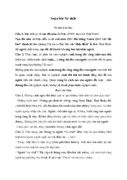 Soạn bài Vợ nhặt Kết nối tri thức