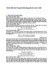 18 bài Mở bài Truyện Kiều Nguyễn Du mới nhất - Ngữ văn 9