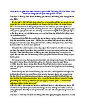 Phân tích các giai đoạn hình thành và phát triển Tư tưởng Hồ Chí Minh