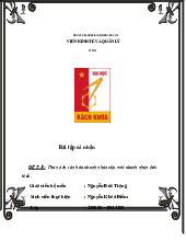 Phân Tích Văn Hóa Doanh Nhân Trần Đình Long | Môn Văn hóa kinh doanh và khởi nghiệp - Đại học Bách Khoa Hà Nội