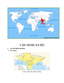 Bài giảng Văn minh Ấn Độ