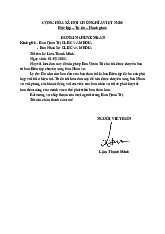 Đơn Xin Chuyển Ban - Biểu mẫu văn bản