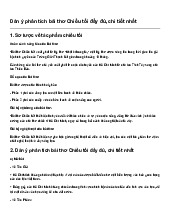 Dàn ý phân tích bài thơ Chiều tối đầy đủ, chi tiết nhất