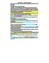 Đề cương Tư tưởng Hồ Chí Minh (TTHCM) - Phân tích & Giá trị Truyền thống