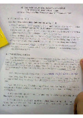 Đề thi cuối kỳ học phần Luật hôn nhân và gia đình năm 2024 - 2025 | Đại học Luật Thành phố Hồ Chí Minh