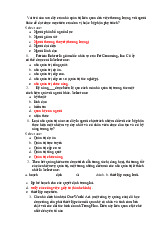 Trắc Nghiệm - Môn quản trị học - Đại Học Kinh Tế - Đại học Đà Nẵng