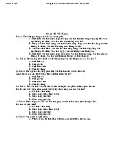 50 câu hỏi trắc nghiệm môn Văn hiến Việt Nam| Trường Đại học Văn Hiến