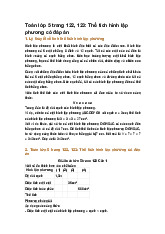 Toán lớp 5 trang 122, 123: Thể tích hình lập phương có đáp án