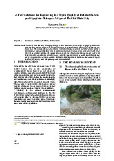 Nghiên cứu ô nhiễm nước môn Thiết kế đồ họa | Trường Đại học Mỹ thuật Thành phố Hồ Chí Minh