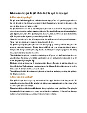 Khái niệm hệ quả là gì? Phân biệt hệ quả và hậu quả
