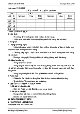 Tiết 21 - Bài 9. Thời trang môn Công nghệ lớp 6