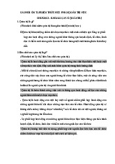 Câu hỏi ôn tập chương 1 môn Quản trị học | Trường Đại học Thương Mại