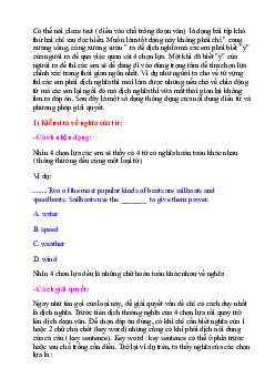 Bí Quyết Làm Bài Cloze Test (điền từ vào đoạn văn) | Ôn tập Tiếng Anh 12