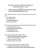 Đáp án bộ câu hỏi ôn thi giữa kỳ | Kinh tế chính trị Mác - Lênin | Đại học Tôn Đức Thắng
