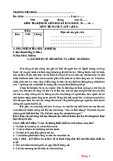 Bộ Đề Kiểm Tra Giữa Học Kỳ 2 Tiếng Việt 4 Kết Nối Tri Thức 2025-2026 Có Đáp Án