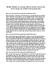 Đề bài: Viết đoạn văn (khoảng 150 chữ) nêu cảm nhận của bạn về hình tượng nhân vật Bích Châu trong tác phẩm.| Văn mẫu lớp 12