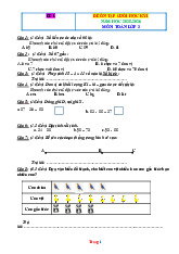 Bộ 10 Đề Kiểm Tra Học Kỳ 1 Toán 3 Năm Học 2025-2026 Có Đáp Án
