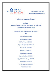 Ảnh Hưởng Hình Xăm Đến Sự Nghiệp | Tiểu luận Tư Duy Phản Biện