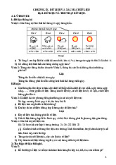Lý thuyết và bài tập Chương IX. Dữ liệu và xác suất dữ liệu môn Xác suất thống kê | Đại học Huế