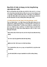 Quy định về việc sử dụng vỉa hè, lòng đường cập nhật mới nhất