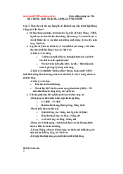 Đề Cương Ôn Tập Môn Lịch Sử Đảng Cộng Sản Việt Nam