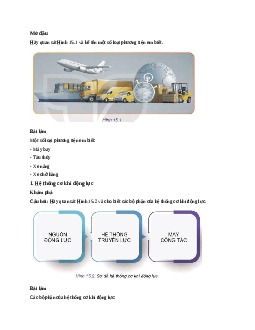 Công nghệ 11 Kết nối tri thức Bài 15: Khái quát về cơ khí động lực