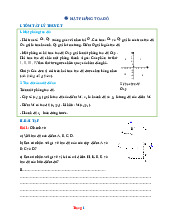Bài Tập Toán 7 Mặt Phẳng Tọa Độ Có Lời Giải