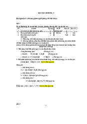 Bài tập chương 2 - Quản trị kinh doanh| Đại học Kinh Tế Quốc Dân