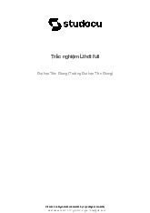 Tài liệu trắc nghiệm và đáp án môn Lập trình Hướng đối tượng | Trường Đại học Bách Khoa Hà Nội