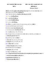 Đề thi thử tốt nghiệp THPT 2025 môn Địa lí bám sát đề minh họa - Đề 33