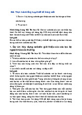 Giải SGK Tin học 12 Kết nối tri thức Bài 18: Thực hành tổng hợp thiết kế trang web