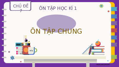 Bài 36: ÔN tập chung | Bài giảng PowerPoint | Toán 2 | Kết nối tri thức với cuộc sống