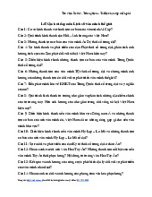 145 Câu Hỏi Đáp Môn Lịch Sử Văn Minh Thế Giới - Tài Liệu Học Tập