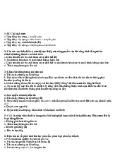 Đáp án trắc nghiệm Luật Kinh Tế - Kế toán | Đại học Mở Hà Nội