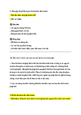 Khung lý thuyết Môn Đạo đức kinh doanh | Trường Đại học Kinh tế, Đại học Huế