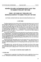 Nghiên cứu quy trình sản xuất MnSO₄ từ quặng pyrolusit Việt Nam môn Hóa sinh| Trường Đại Học Tây Nguyên